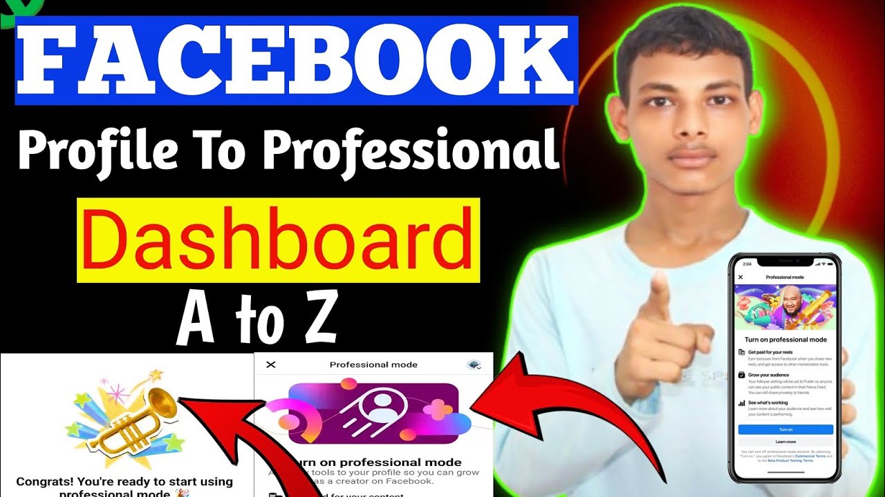 How to Turn On Professional Mode on Facebook - 2024 // FB Profile Professional Mode Keise Kare
