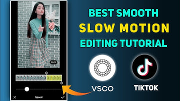 How To Make Smooth Slow Motion In VSCO । Vsco Slow Motion Tutorial । Vsco Video Editing