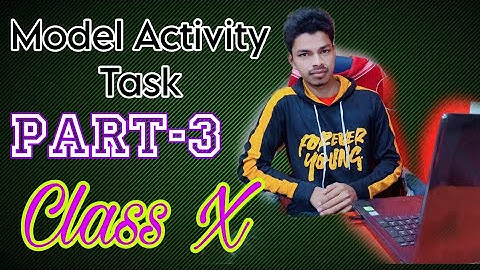Class 10 -X model activity task English part 3 wbbse 2020 || English model activity for class ten