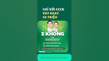 Vay 50 Triệu Chỉ Với Căn Cước Công Dân #0933239353