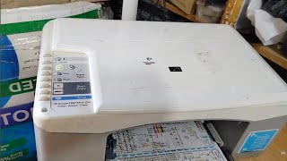 عدم إدخال الورق لطابعة hp deskjet f380 all in one