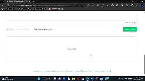 Project submissions Demo