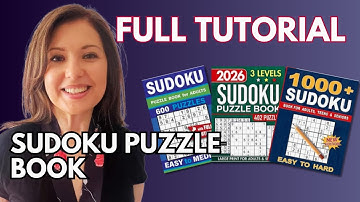 Create a Sudoku Puzzle Book With Me to Sell on Amazon KDP - Full tutorial on Cloudorka puzzle app.