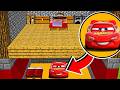 Je TROUVE la BASE SECRETE CACHE de FLASH MCQUEEN sur Minecraft ! GUGU GAGA PENGUIN passe le PERMIS