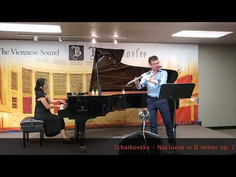 Tchaikovsky - Nocturne in D minor op.19 no. 4 | arr.Mark Sparks | Pallottelli-Higuma -flute,piano