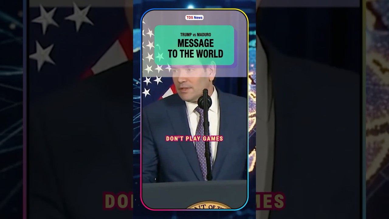 Trump vs Maduro : Message to the world