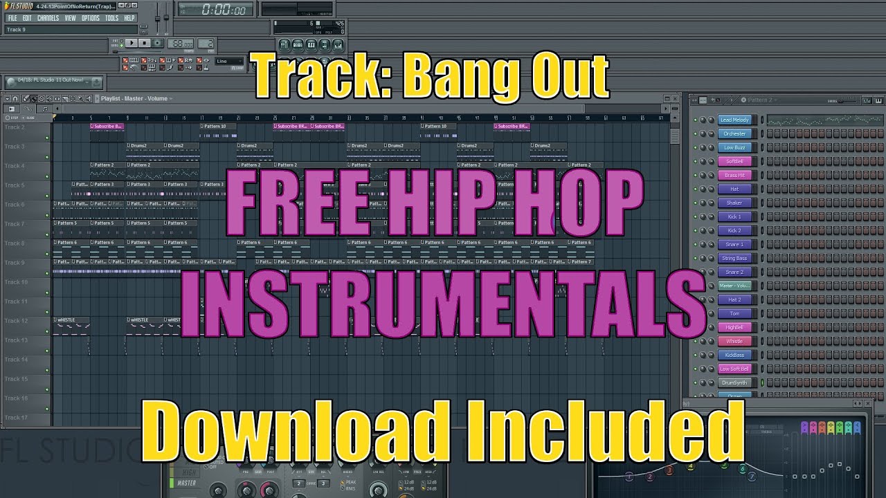 .:Free Aggressive Hip Hop Instrumental Track:Bang Out (MP3 Download Included):.