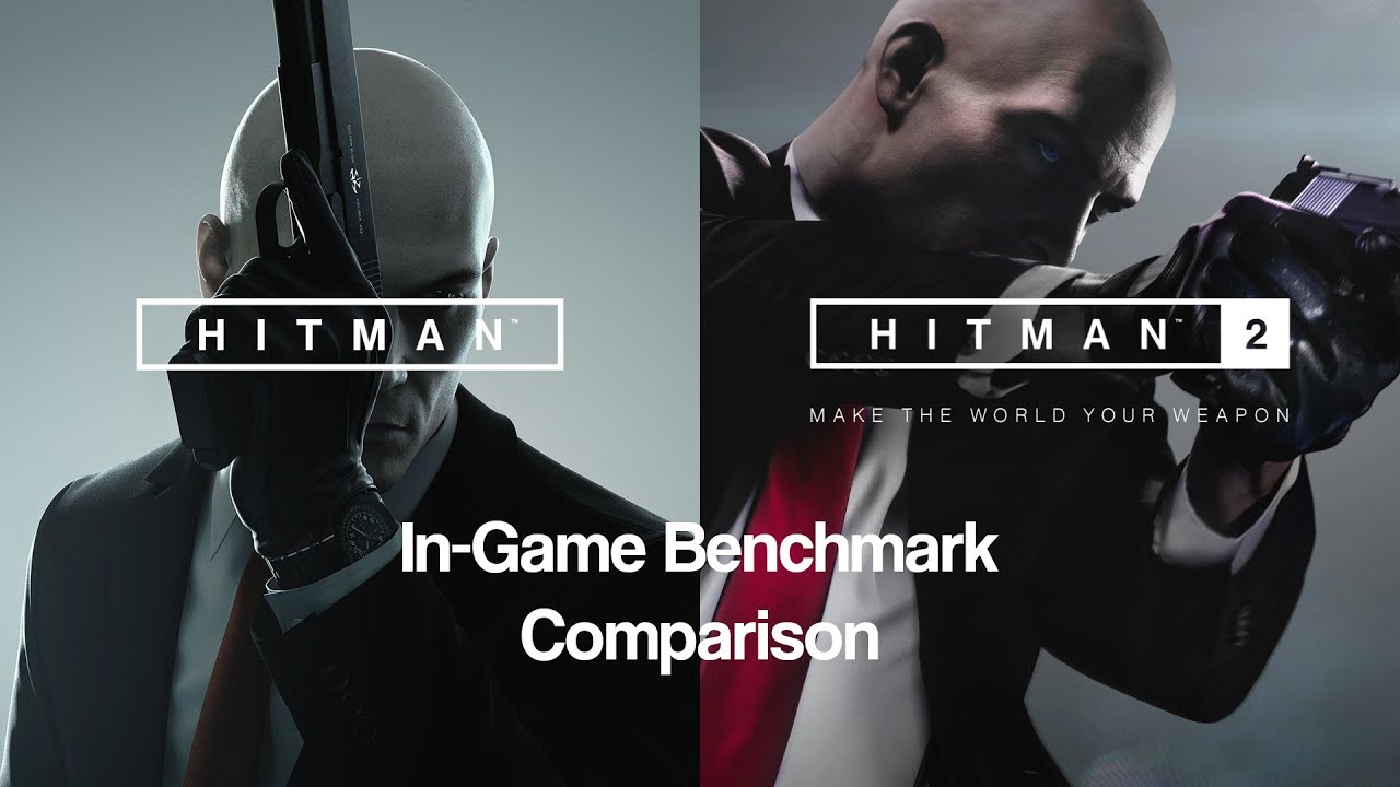 HITMAN 2016 vs HITMAN 2 Sidebyside InGame Benchmark comparison