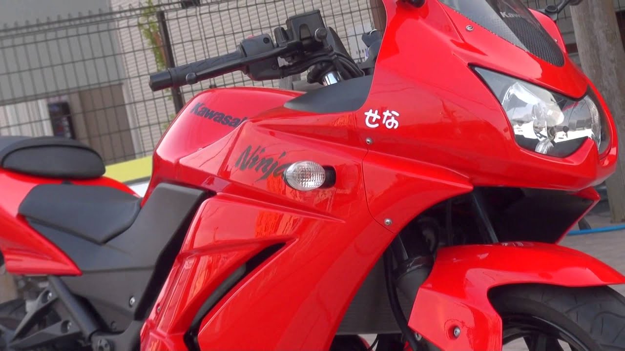 赤い くノ一 せなちゃん ZX-RR Kawasaki Ninja 250R Ninja250R