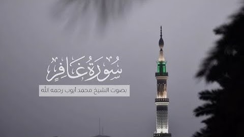 ما تيسر من سورة غافر للشيخ محمد أيوب #محمد_ايوب #قرآن #quran #foryou #fyp