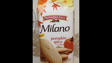 Pepperidge Farm Milano Pumpkin Spice Review