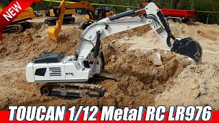 One video covers all product details and functions of this metal hydraulic RC excavator LR976.