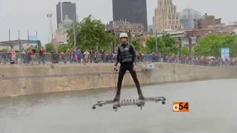 Hoverboard Prototype Tested in Canada
