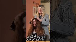 10 Jahre jünger? 🙊  #haarwerkfrankfurt #hairmakeover #glowup #umstyling #haarveränderung