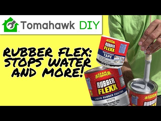 Leak Stopper Rubber Flexx Liquid Rubber Coating - Seal & Waterproof  Protection – for Boats, Roof, Tents, Machinery, Buildings, Interior,  Exterior – 1