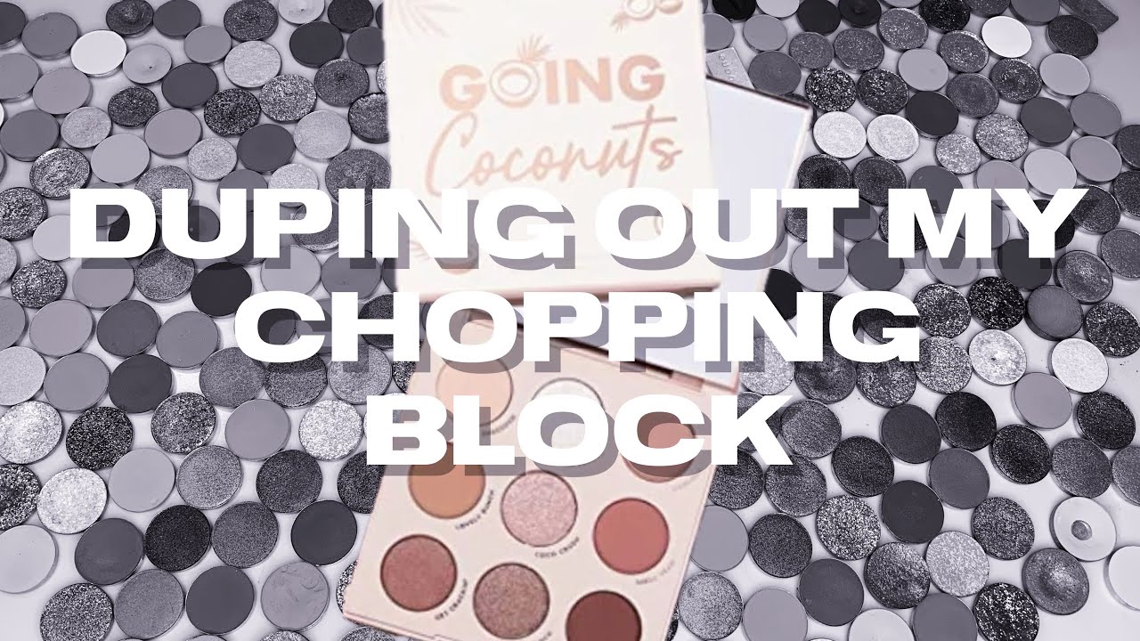 Palettes on the Chopping Block - Going Coconuts | Duping my Own Collection | sofiealexandrahearts