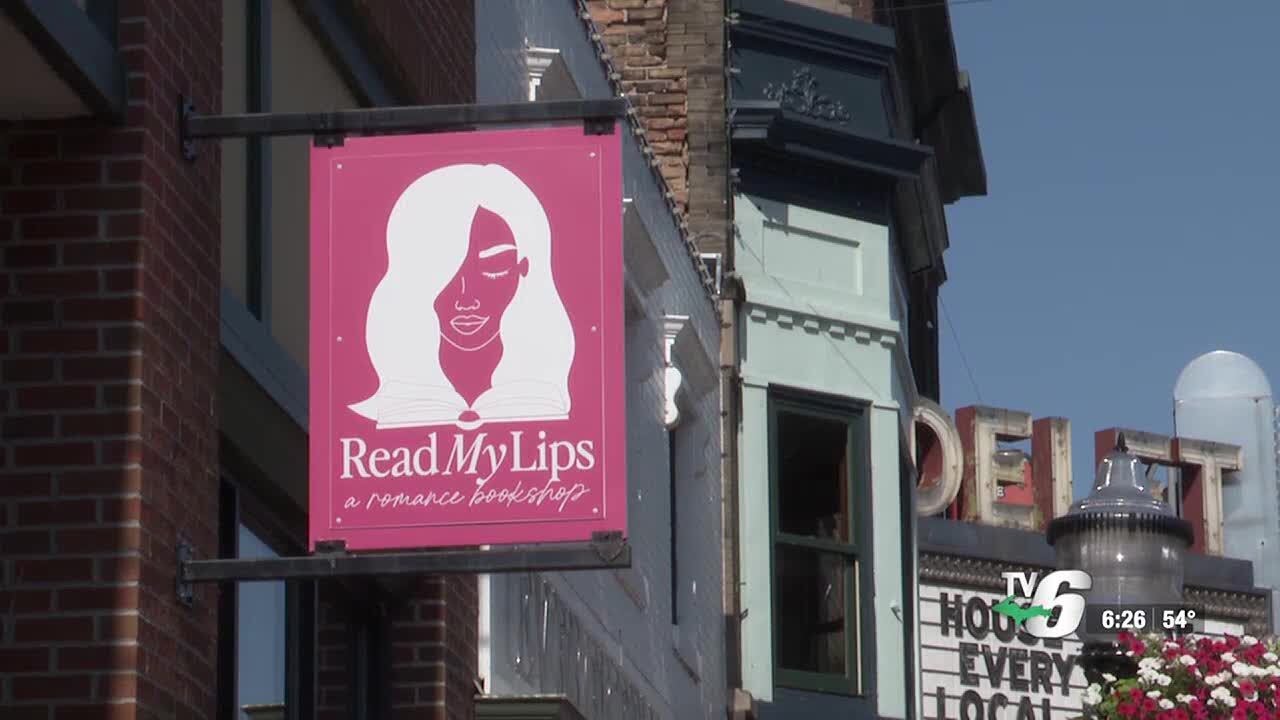 Read my lips romance only book store opening in marquette youtube