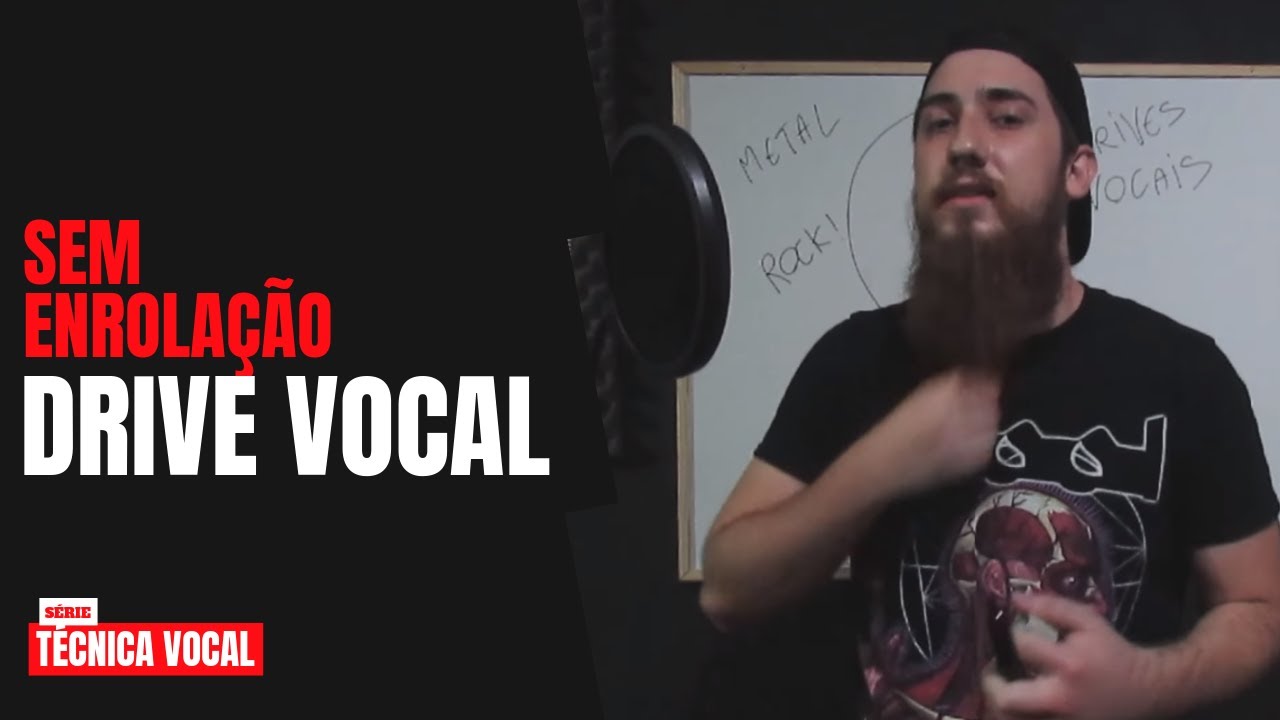 Como cantar com drive/rasgado (Técnica Vocal)