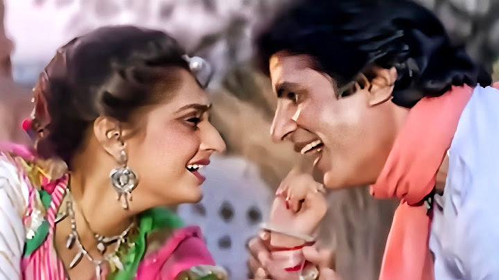 Gori Hain Kalaiyan Full Video | Shabbir Kumar, Lata Mangeshkar | Amitabh Bachchan & Jaya Prada ❤️