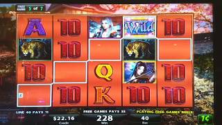 DANGEROUS BEAUTY 2 SLOT MACHINE: FREE SPINS BONUS