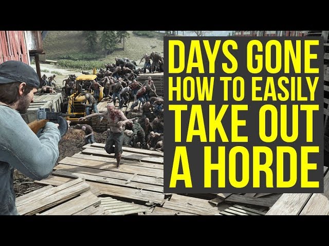 Things Days Gone Doesn't Tell You - Tips and Tricks - Days Gone