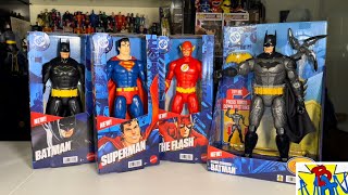 DC Mattel 2026 Premiere 12 Inch Figures Flash Superman Batman + Crime Crusher Deluxe Batman  New Mattel 12 Inch Dc Figures Review
