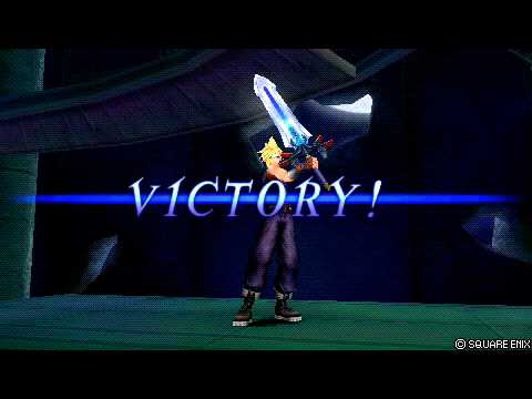 Dissidia 012: Cloud's new Glitch Weapon