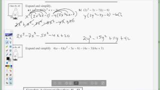 Unit 2 Lesson 5- Multiplying Polynomials part 2 (Math10)