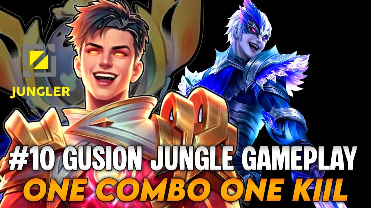 GUSION JUNGLE GAMEPLAY | ONE COMBO ONE KIIL