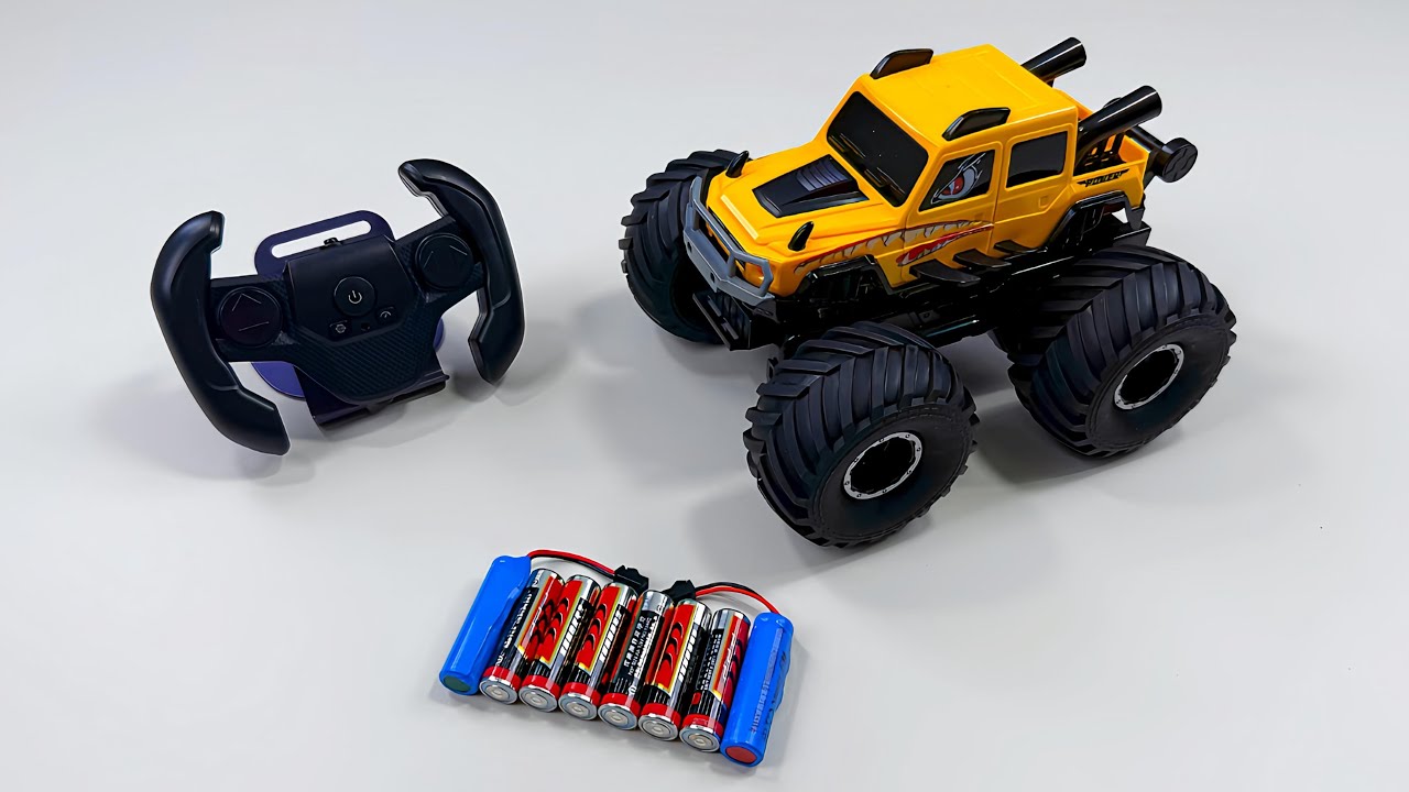 Unboxing RC Off-road Monster Truck,RC Drift Racing,RC Doraemon,RC Alloy Racing Car