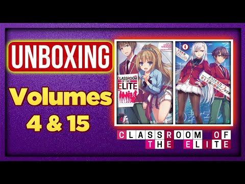 UNBOXING Volume 0 de Classroom of the Elite • PTBR• 