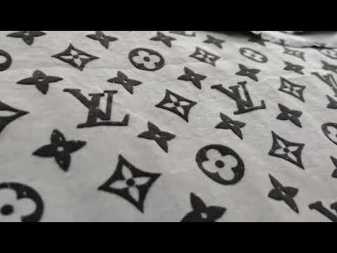 vuitton flocked monogram shirt