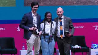AviaDev Run Awards and outreach partner donation presentation: Dare to Dream