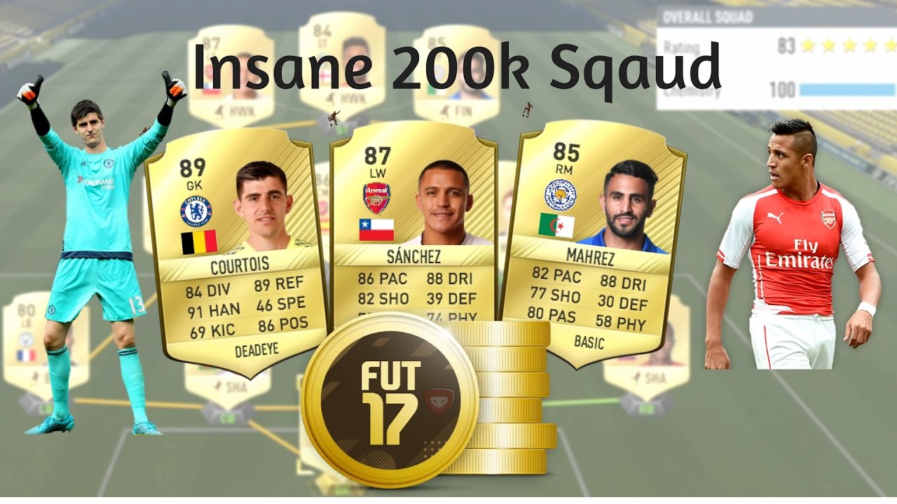 The Best 200K Squad on Fifa 17