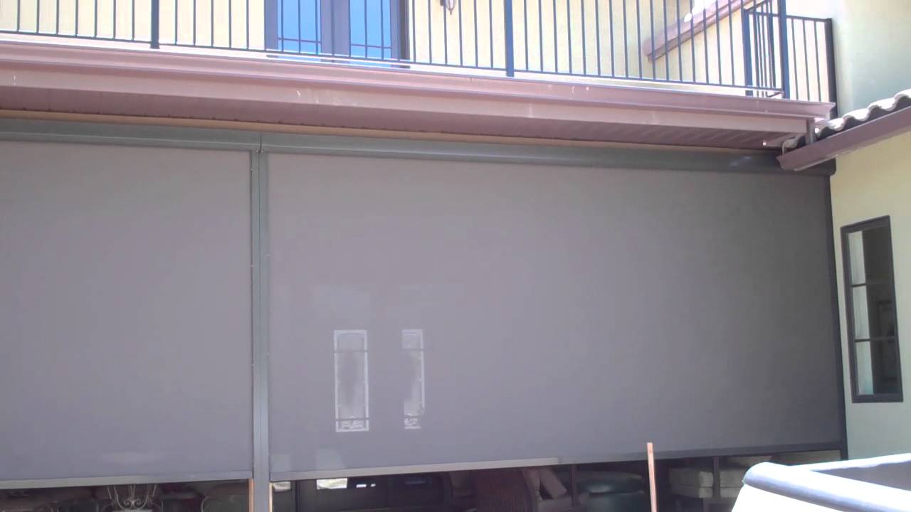 Patio Enclosure Zipper Track Solution Screen (exterior view) Part 1