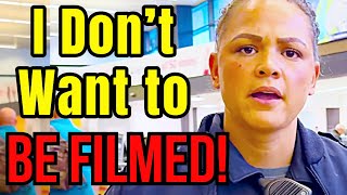 FEMALE THUG COPS CALLED AND AUDIT GOES HORRIBLY WRONG! FIRST AMENDMENT AUDIT NEW