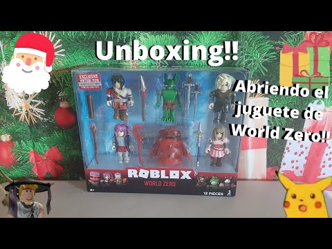 World Zero roblox toy unboxing!!
