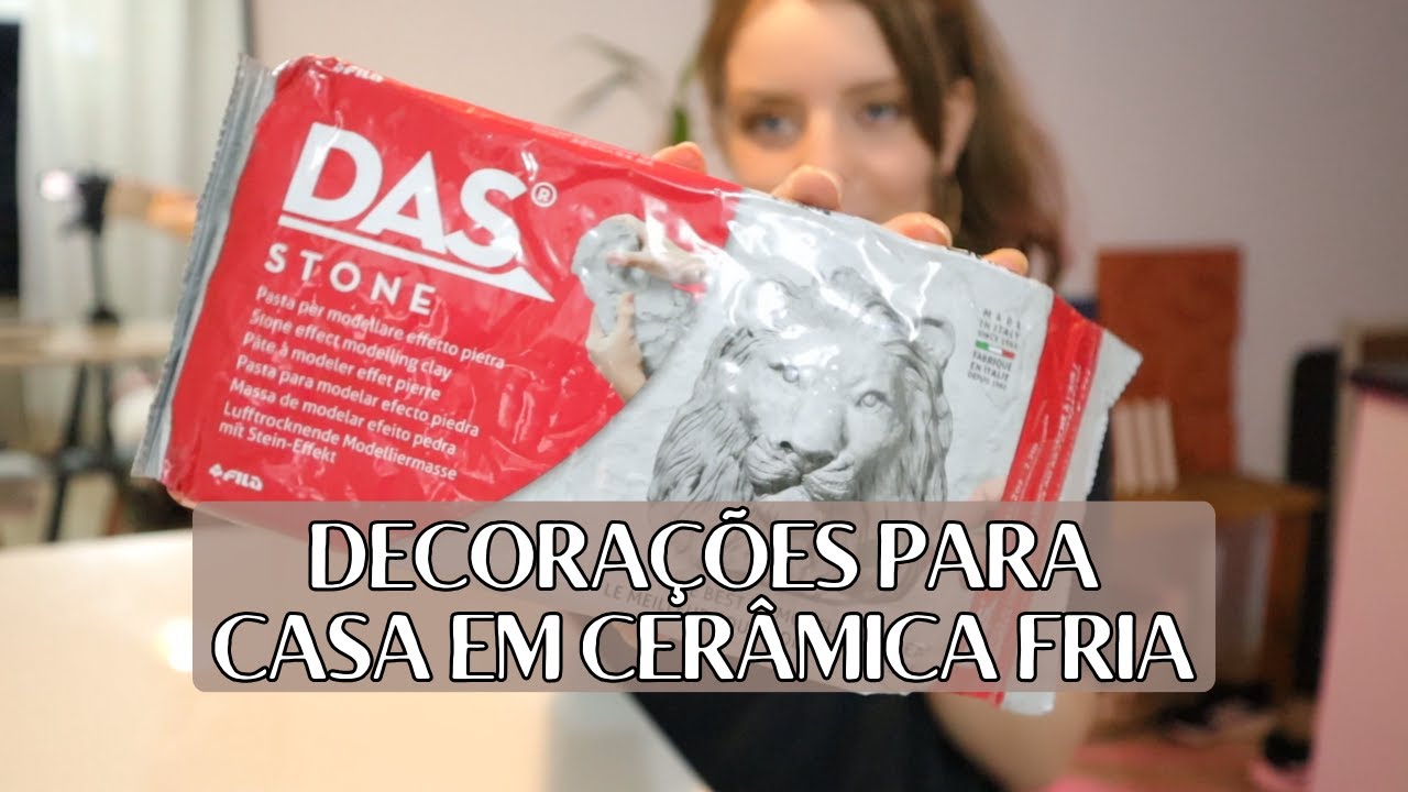 Fiz peças decorativas para minha casa usando cerâmica fria dá pra fazer muita coisa bonita!
