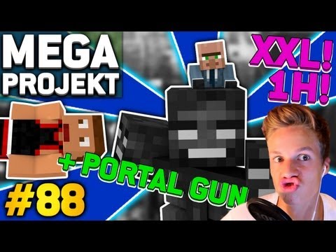 [XXL&CAM] 2xTOD, WITHER & PORTAL GUN! MEGA EPISCH!! - Minecraft MEGA PROJEKT #88 | ConCrafter & Tim