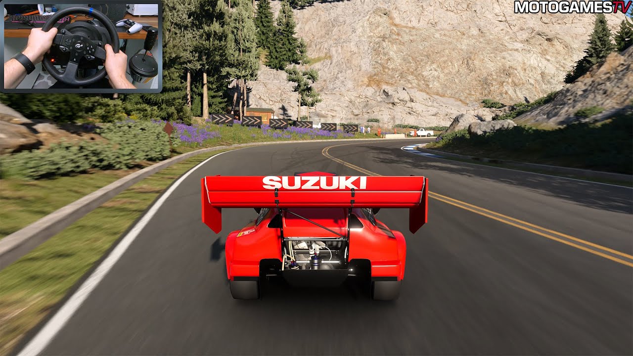Gran Turismo 7 - 1998 Suzuki V6 Escudo Pikes Peak Special | Thrustmaster T300RS Gameplay [PS5]