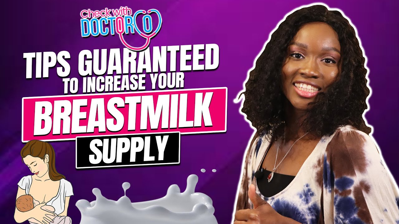 How to increase your breast milk supply - YouTube