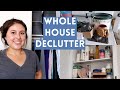 WHOLE HOUSE DECLUTTER WITH ME | Letting Go