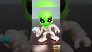 Zuru Smashers Dinos vs Aliens With Alien Ray Gun Blasts! #toys #dinos