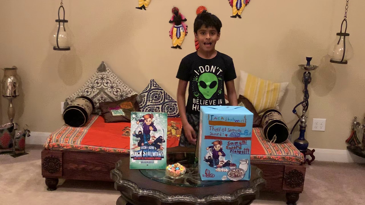 Cereal Box Book Report Commercial -- Amey Bagoor