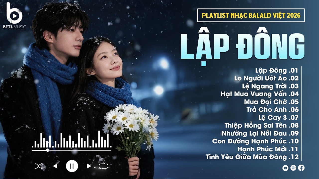LẬP ĐÔNG - RI TÔ | CA SĨ GIẤU MẶT COVER | Tuyển Chọn 15 Ca Khúc Buồn Về Tình Yêu Hay Nhất 2026