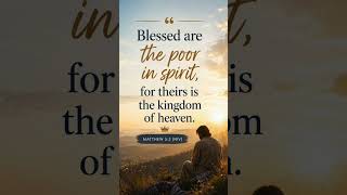 Blessed are the poor in spirit...#poorinspirit #humble