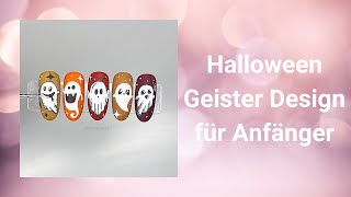 Halloween Geist Nägel | Halloween ghost nails| Mimi made it