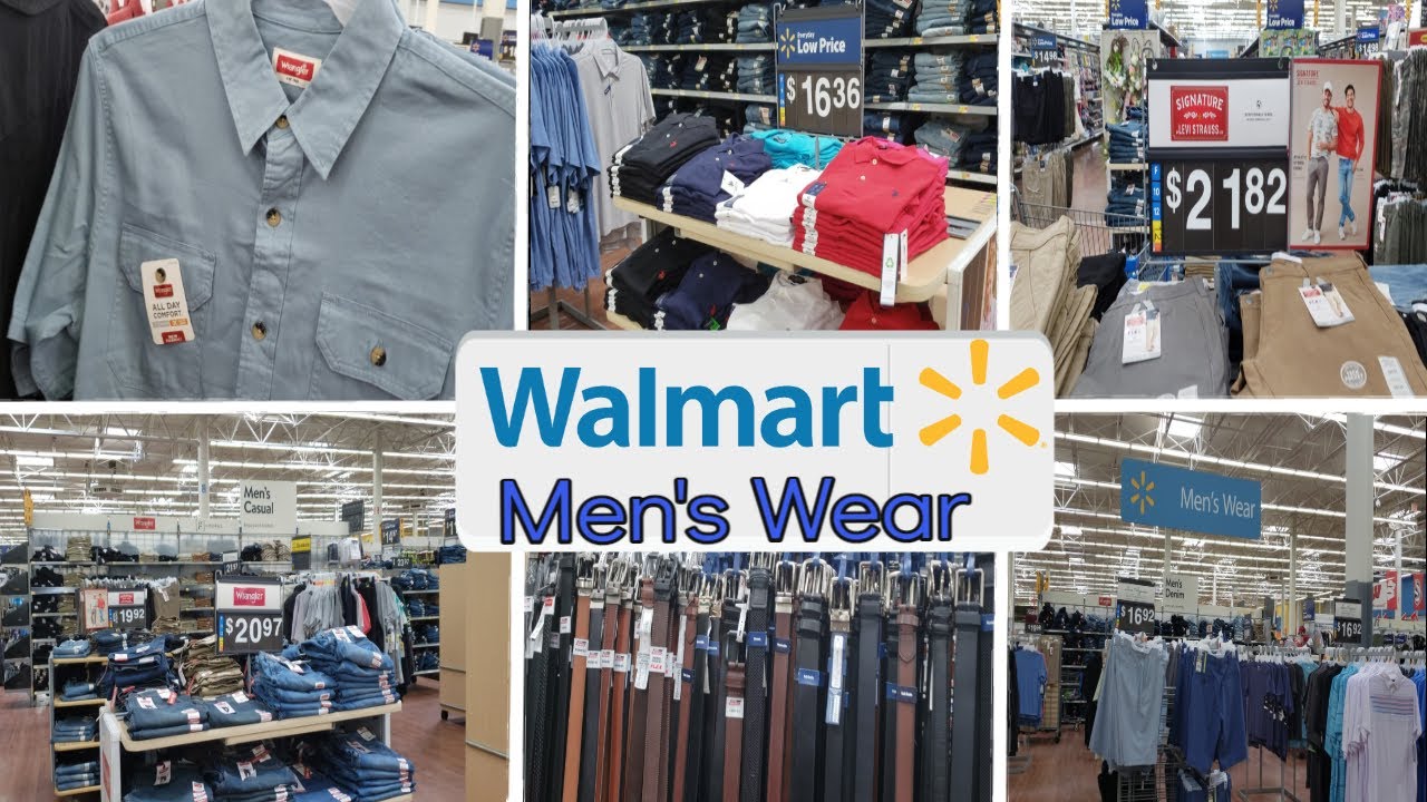 Walmart Mens Clothing Store in Stafford, TX