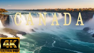 Nature in Canada 4K || Relaxation Film with  Relaxing and Healing Music