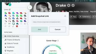 Chartmetric - Artist Overview Tab (Tutorial)